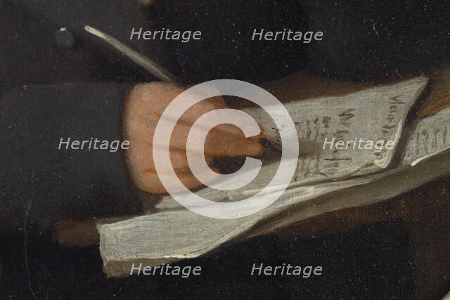 Portrait thought to be Ary Scheffer as a child. Creator: Johann Bernhard Scheffer.