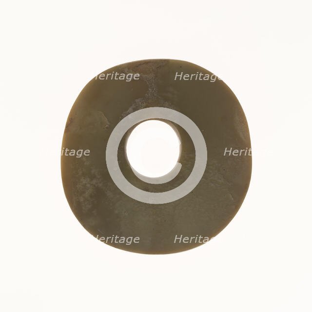 Disc (bi), Neolithic period, 4th/3rd millennium B.C. Creator: Unknown.