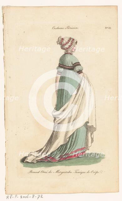 Magazine of Female Fashions of London and Paris. No. 19: Costume Parisien, 1798-1806. Creator: Unknown.