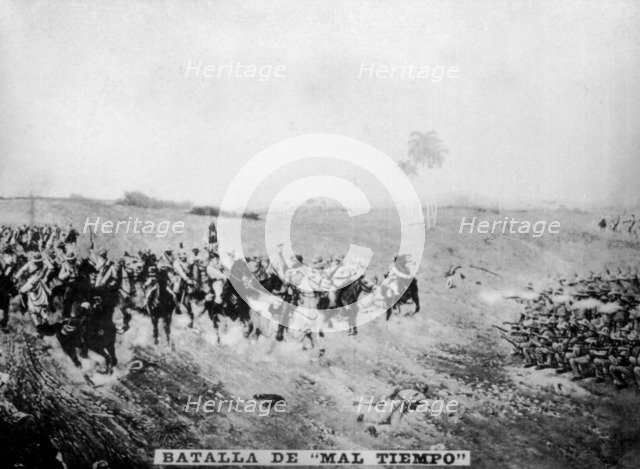 Battle of Mal Tiempo, (1895), 1920s. Artist: Unknown.