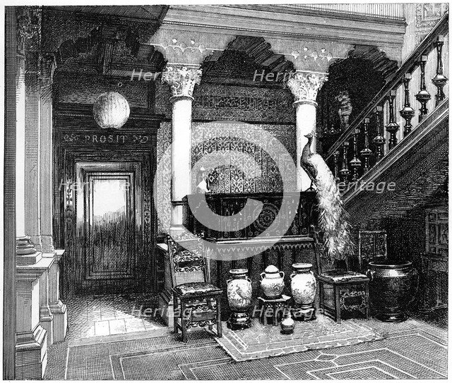 'The Hall', c1880-1882. Artist: Unknown