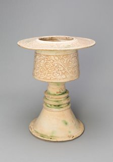 Incense Burner with Chrysanthemum and Knobbed Scrolls, Northern Song dynasty, 11th century. Creator: Unknown.