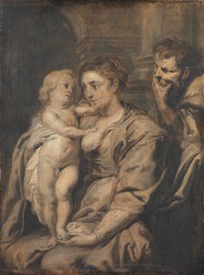 The Holy Family, 1630-1878. Creator: Peter Paul Rubens.