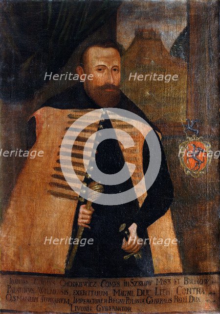 Portrait of Jan Karol Chodkiewicz (1560-1621) , 17th century.