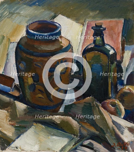 Still life, 1924. Creator: Ilmari Aalto.