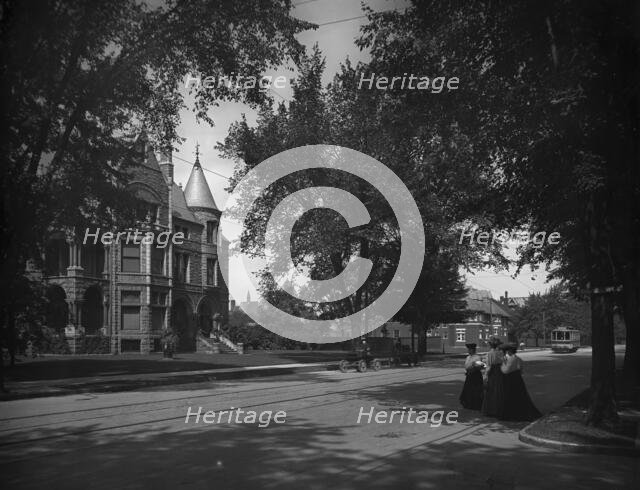 Residence and Detroit Athletic Club, Detroit, Mich., A, c1905. Creator: Unknown.