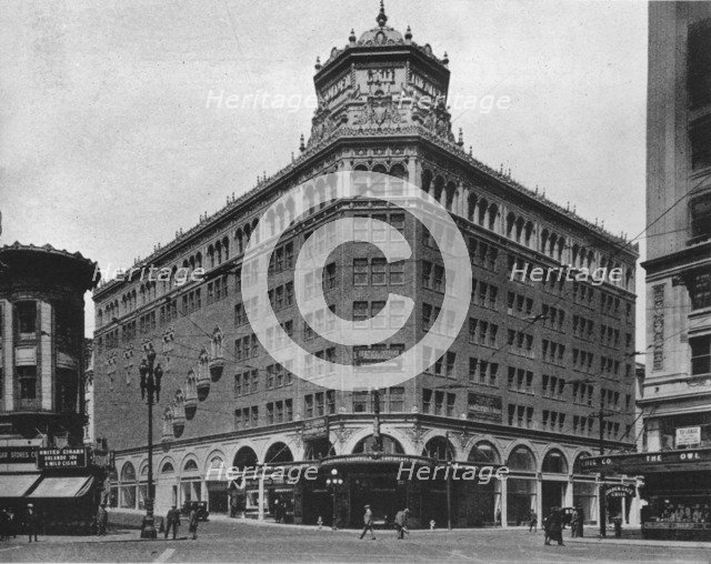 Front elevation, the Golden Gate Theatre, San Francisco, California, 1925. Artist: Unknown.