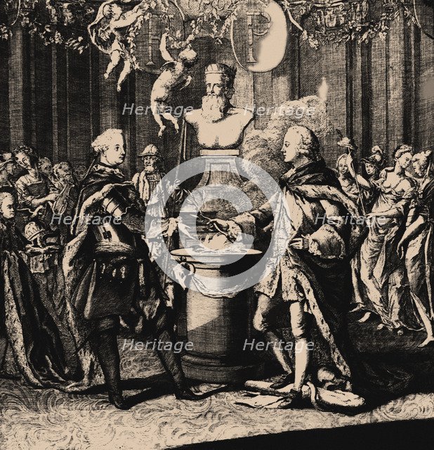 Treaty of Saint Petersburg, 1762. Alliance between King Frederick II the Great and Emperor Peter III