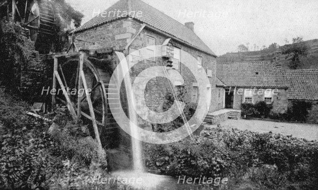 Old mill, Vallee des Vaux, Jersey, 1924-1926. Artist: Unknown