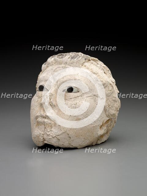 Coptic head of a man. Creator: Unknown.