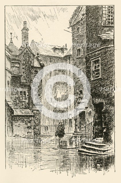 'James's Court, Edinburgh', 1928. Creator: WH Caffyn.