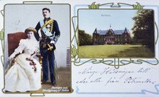 Crown Prince Gustaf VI Adolf of Sweden and Crown Princess Margaret, 1910s. Artist: Unknown