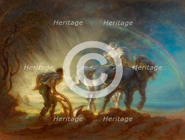 Le labour, c.1890. Creator: Anquetin, Louis (1861-1932).