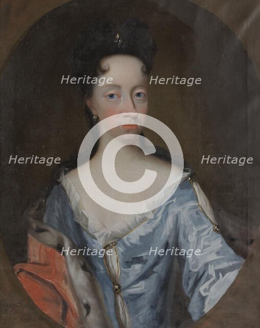 Portrait of Sofia Hedvig, 1677-1735. Creator: Anon.