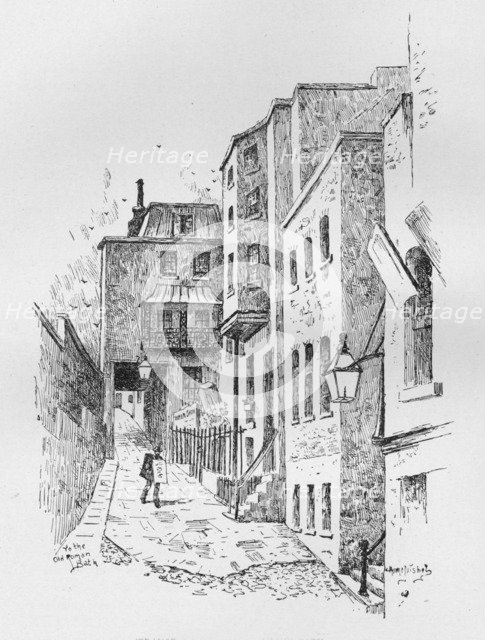 'Entrance to the Roman Bath', 1890. Artist: Hume Nisbet.