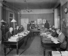 Offices, The Morning Post, London, November 1920. Artist: Bedford Lemere and Company
