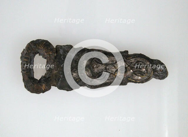 Belt Buckle Loop, Frankish, 6th-7th century. Creator: Unknown.