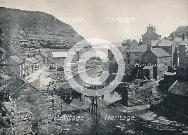 'Staithes - Looking Towards the Sea', 1895. Artist: Unknown.