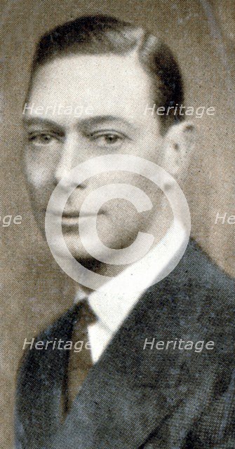 HRH The Duke of York (1895-1952), 1935.  Artist: Bertram Park