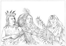 Sioux, 1841.Artist: Myers and Co