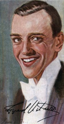 Fred Astaire, (1899-1987), American film and Broadway stage dancer, actor, 20th century. Artist: Unknown