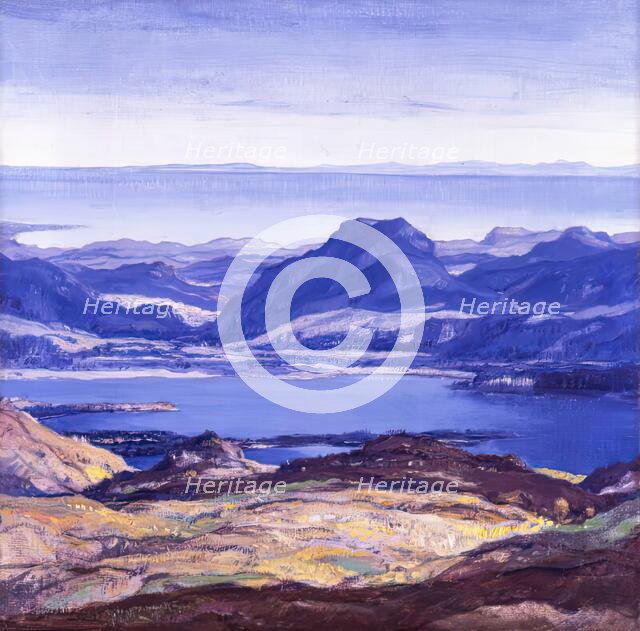 Loch Maree, 1900-1924. Creator: David Young Cameron.