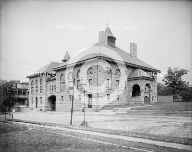 Bennett Hall and annex, Woman's College, Baltimore, Md., between 1900 and 1905. Creator: Unknown.