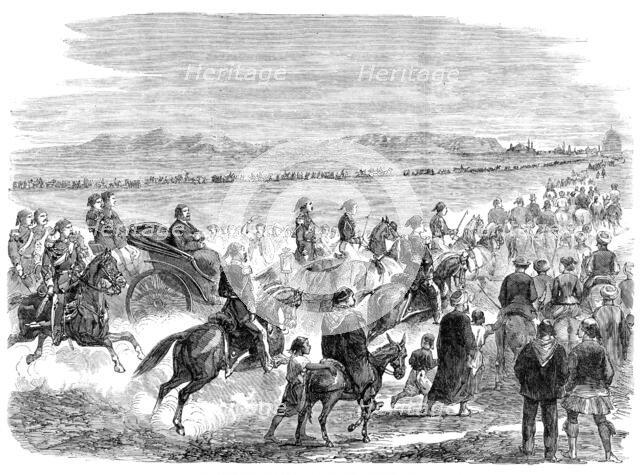 Returning from the races at Cairo, 1864. Creator: Unknown.