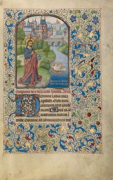 Salvator Mundi; Arenberg Hours; The Savior of the World, early 1460s. Creator: Willem Vrelant.