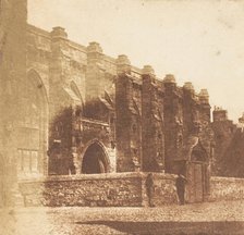 St. Andrews. College Church of St. Salvator, 1843-47. Creators: David Octavius Hill, Robert Adamson, Hill & Adamson.