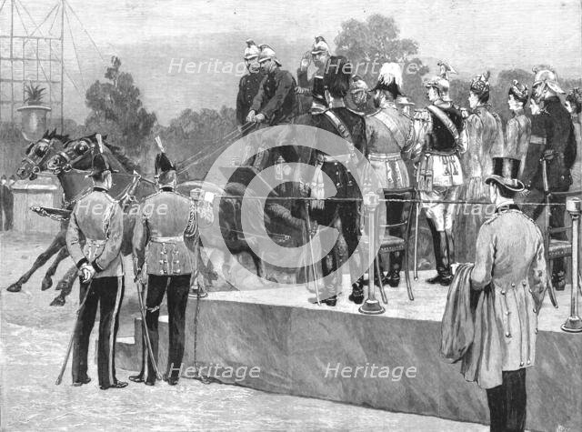 'The German Emperor's visit to the Crystal Palace', 1891 Creator: Unknown.