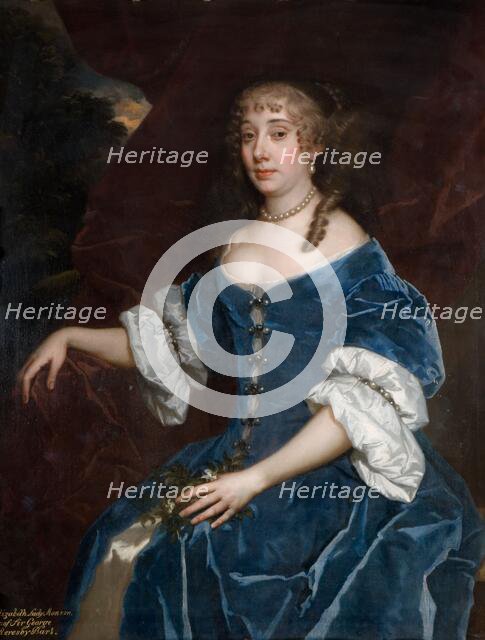 Portrait of Elizabeth Lady Monson, 1680. Creator: Peter Lely.