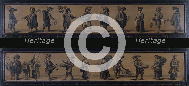 The Cries of Paris, 1634. Creator: A Doy.