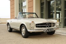 Mercedes Benz 230SL 1963. Artist: Simon Clay.