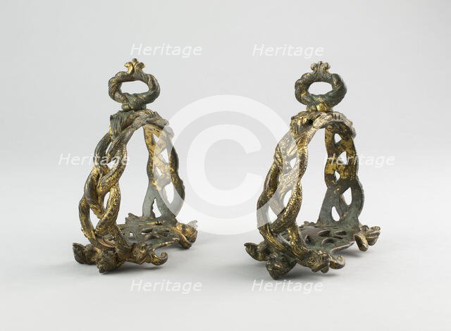 Pair of Stirrups, Spain, 17th/18th century. Creator: Unknown.