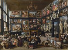 The Gallery of Cornelis van der Geest, 1628. Creator: Haecht, Willem van (1593-1637).