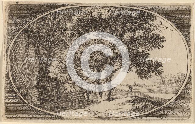 The Tree with a Double Trunk. Creator: Herman van Swanevelt.