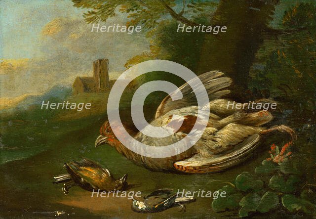 Still Life with Game, 1740-1750. Creator: Unknown.