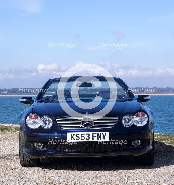 2003 Mercedes Benz SL55 AMG. Artist: Unknown.