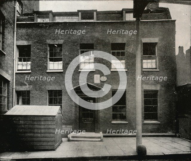 'The Old Farm-House at Tottenham Court Road', c1913. Artist: Unknown.