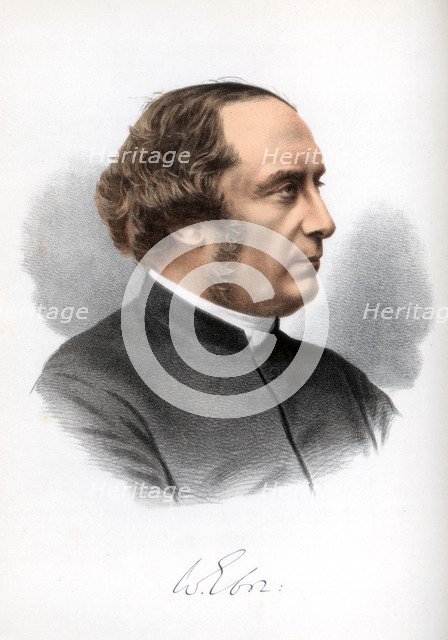 William Thomson, English church leader, Archbishop of York, c1890.Artist: Cassell, Petter & Galpin