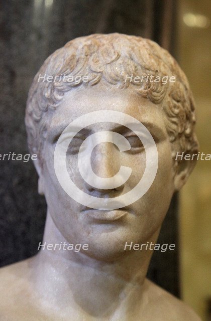 Head of an athlete, early 1st century. Artist: Unknown