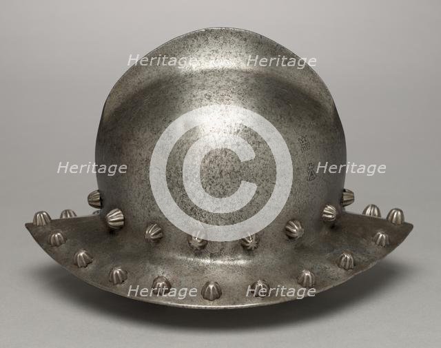 War Hat (or Kettle Hat), c. 1475-1500. Creator: Antonio Missaglia (Italian, 1416/17-1495/96), workshop of.