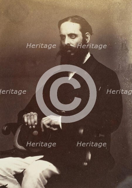 Major Jones, H.M. 13th Regiment, A.D.C., 1858-61. Creator: Unknown.