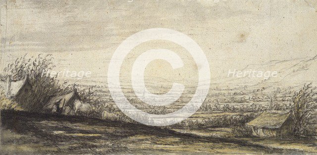 Extensive Landscape with Cottage and Cattle, late 17th century. Artist: Aelbert Cuyp.