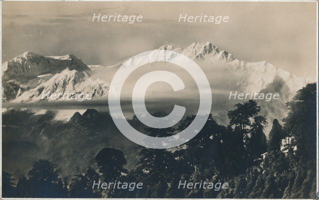 'Mighty Kinchinjunga', c1940. Artist: Unknown.