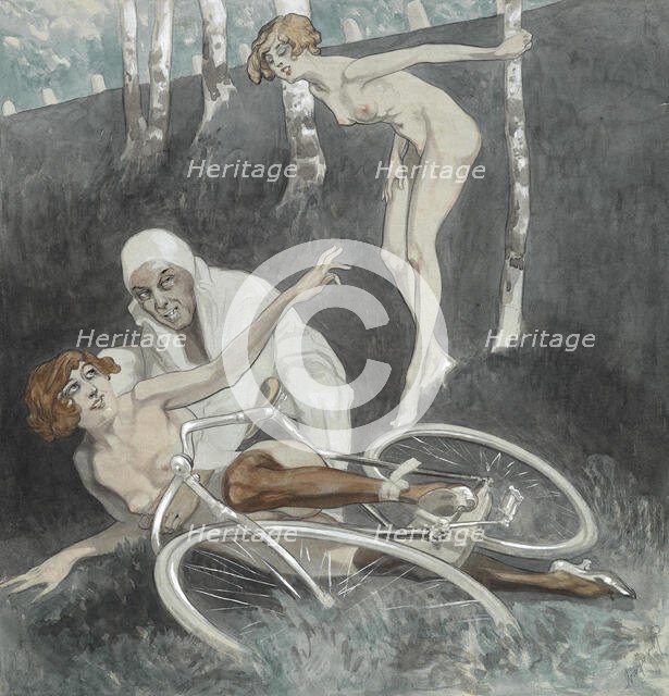 Erotic illustration. Creator: Bayros, Franz von (1866-1924).