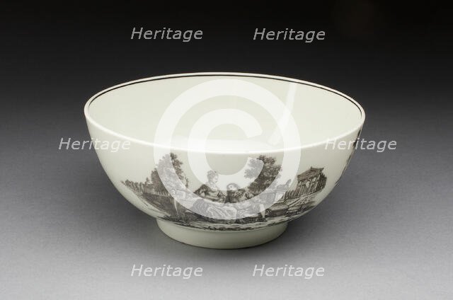 Bowl, Worcester, c. 1785. Creator: Royal Worcester.