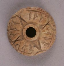 Spindle Whorl, Iran, 9th-10th century. Creator: Unknown.