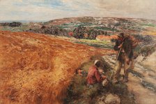 The Wayfarers, 1909. Creator: Lhermitte, Léon (1844-1925).